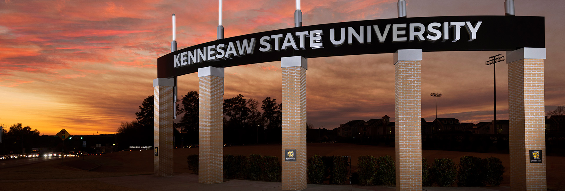 Kennesaw State main entrance