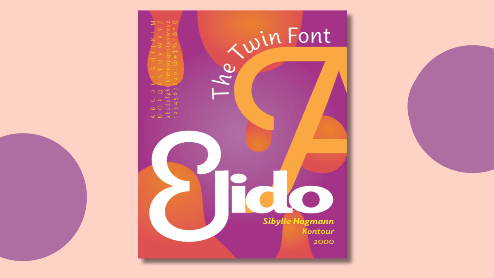 Elido / “Elido,”
Type Poster, 8.5x11 inch, 2024.
This is a poster displaying the characteristics, fonts, and styles of the Elido font