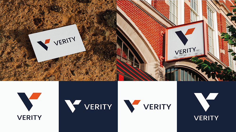 Verity Tax Credi / "Verity Tax Credit," logo design, 2023. Logo design created for Verity Tax Credit.