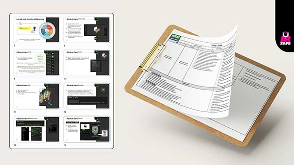  / Presentation slide deck and lesson plan for "You (AR)e Safe" using Adobe Aero.
