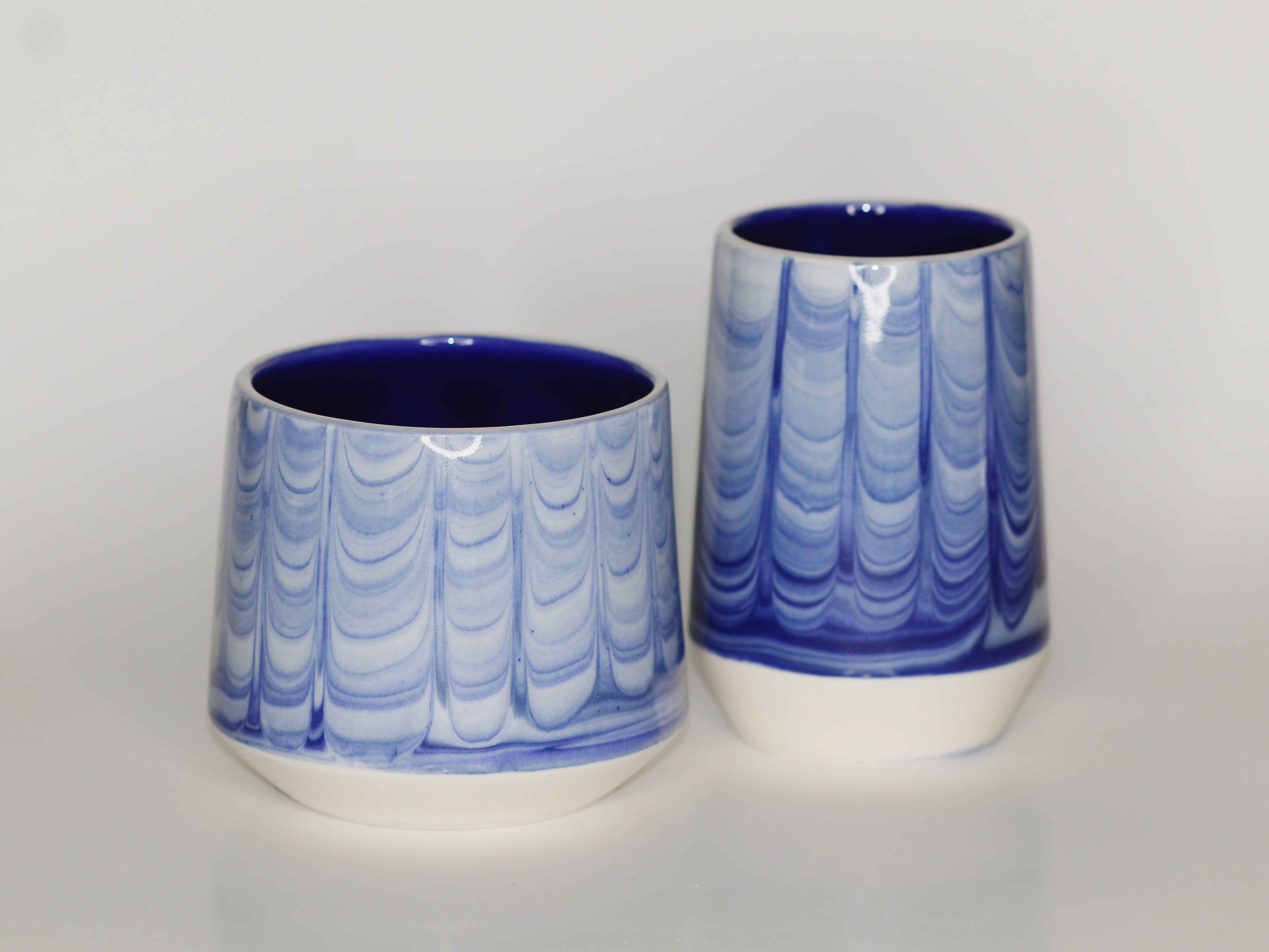 Ceramic cups by Maxine Kenn / Ceramic cups by Maxine Kenn