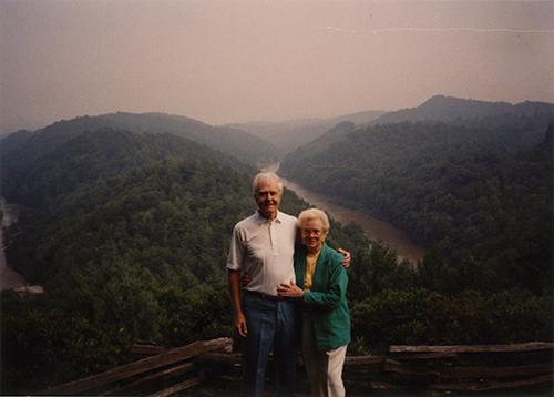  / Bob and Mary Geer in West Jefferson, NC, 1989. 