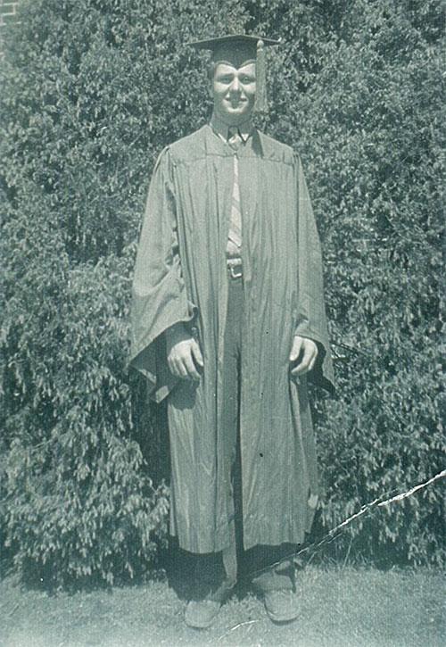  / Robert "Bob" Geer, High School Graduation, 1941. 