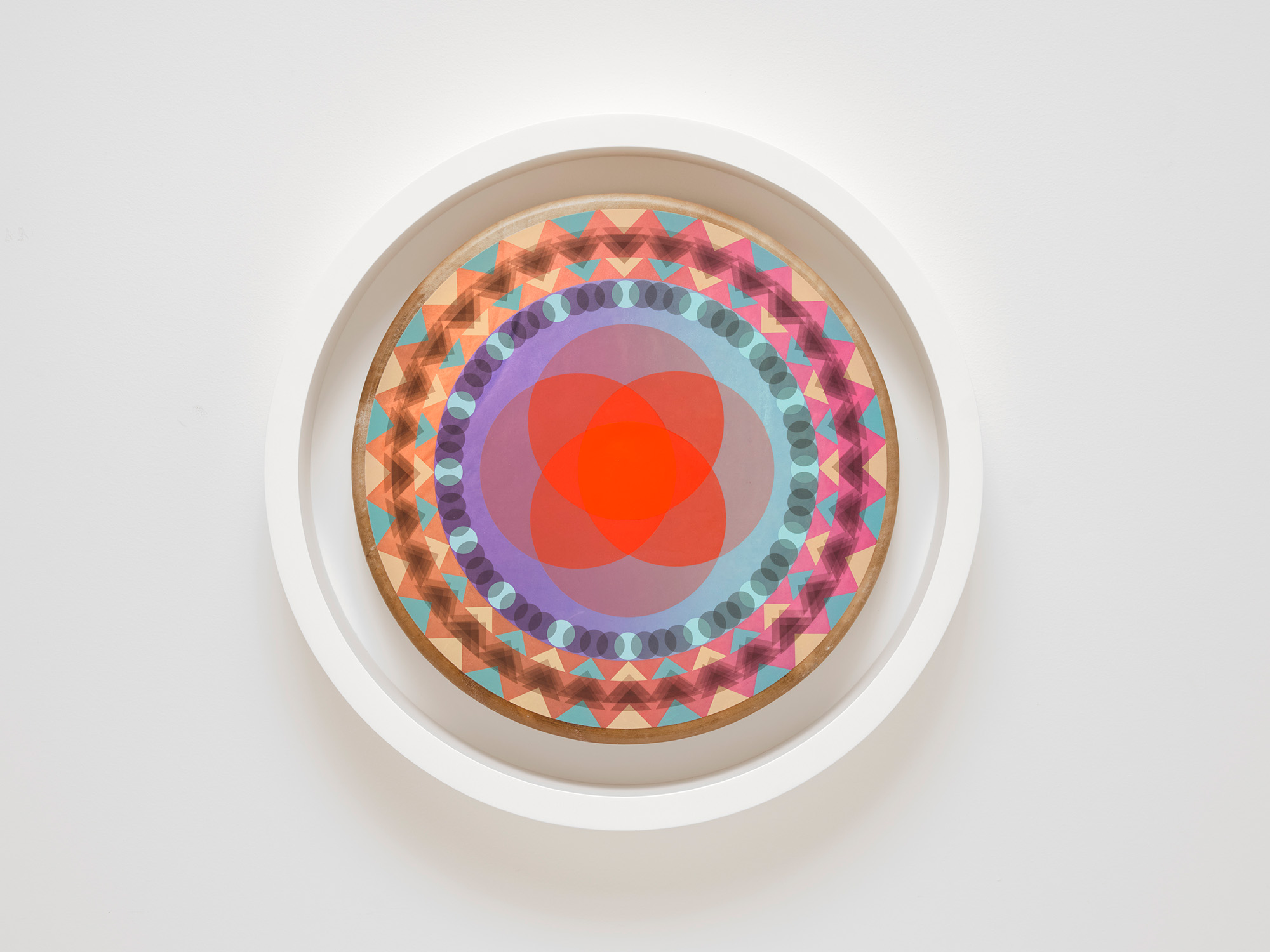 image of a circular art piece