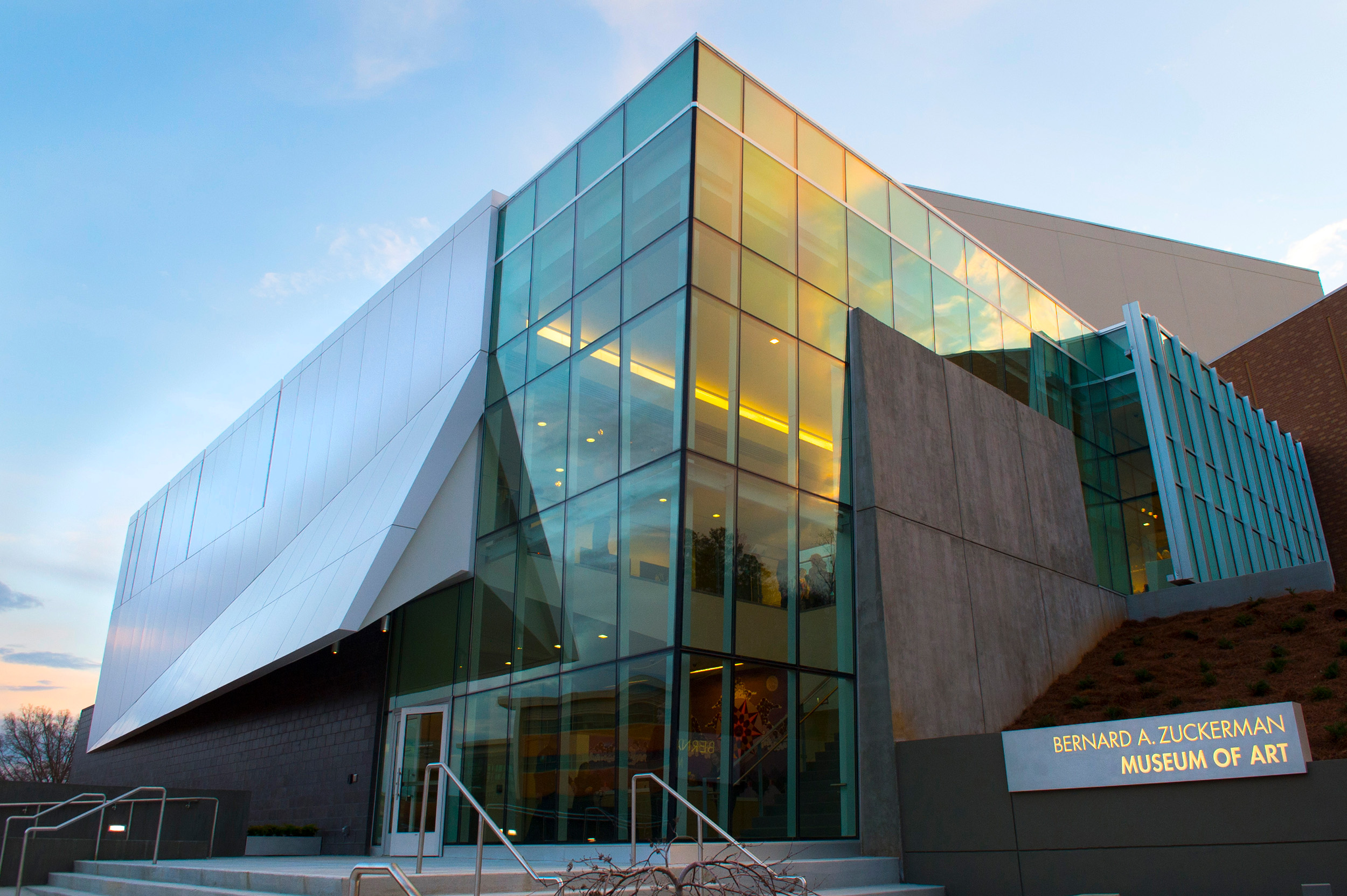 exterior shot of the museum