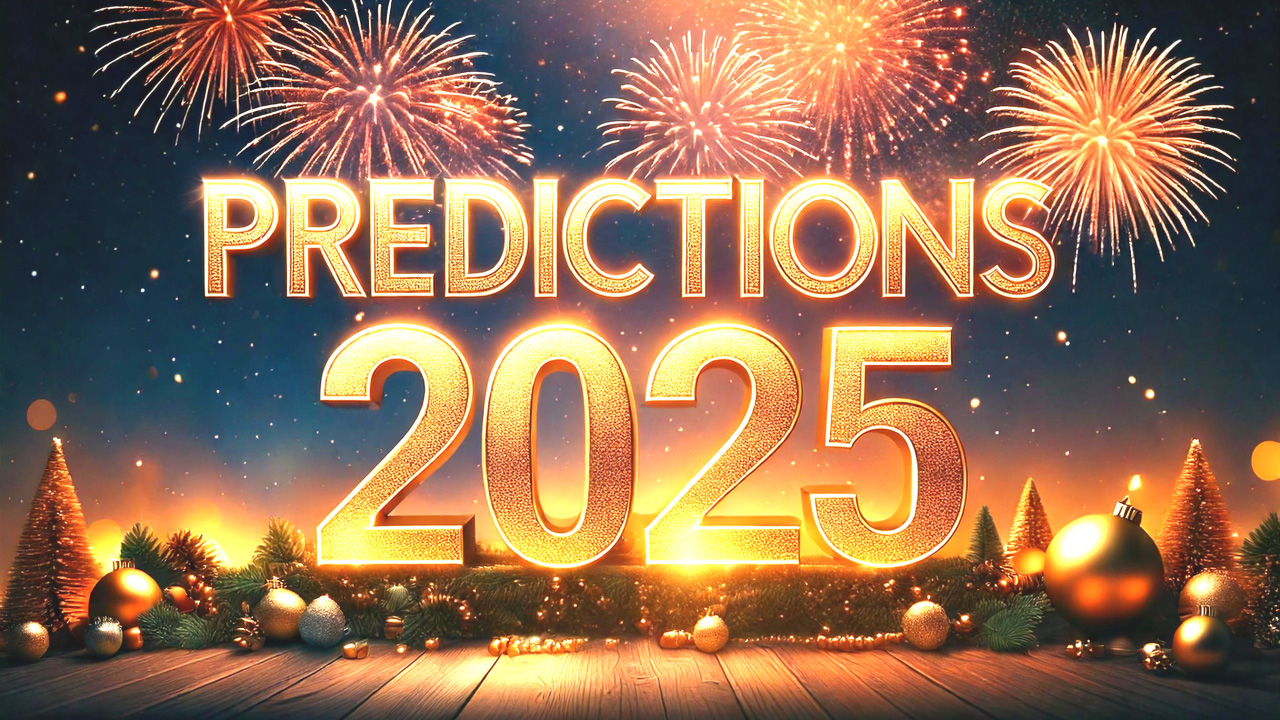 predictions 2025 with fireworks