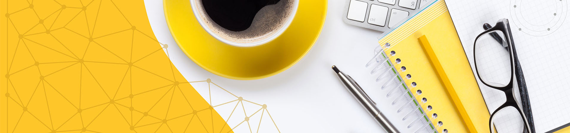 a photo of a working space with coffee