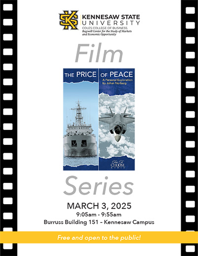 The Price of Peace Flyer