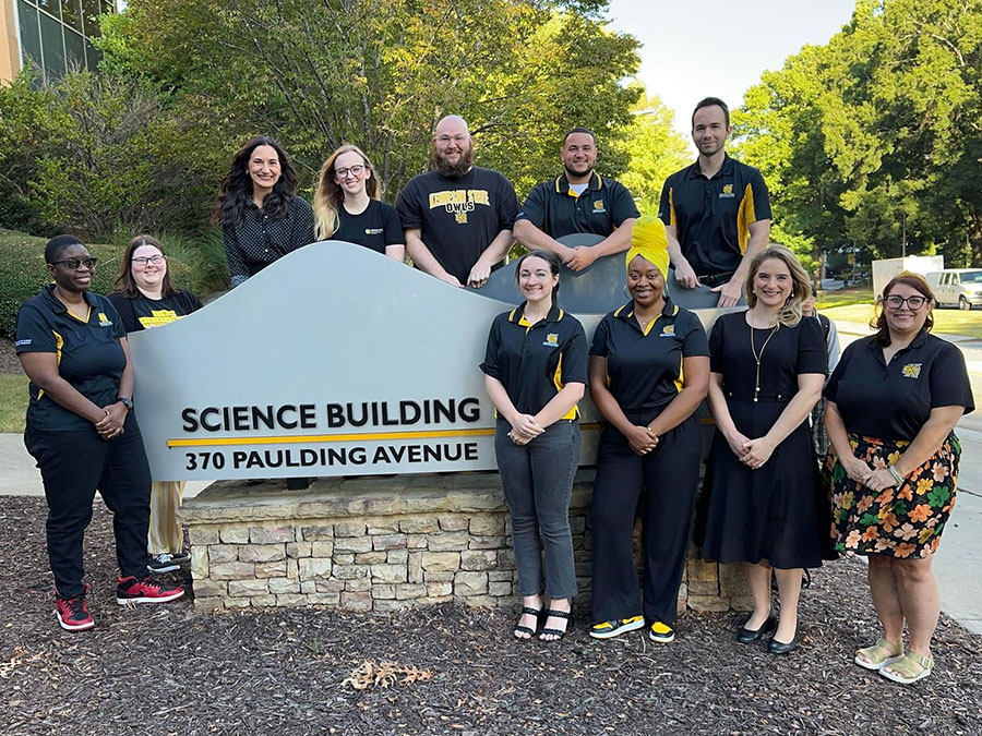 2024 group photo of Advisors for the College of Science and Mathematics