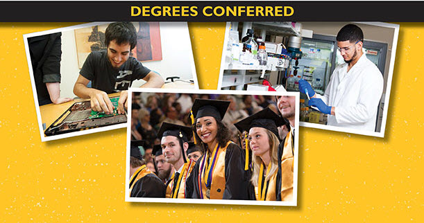 degrees conferred ksu photo collage of students.