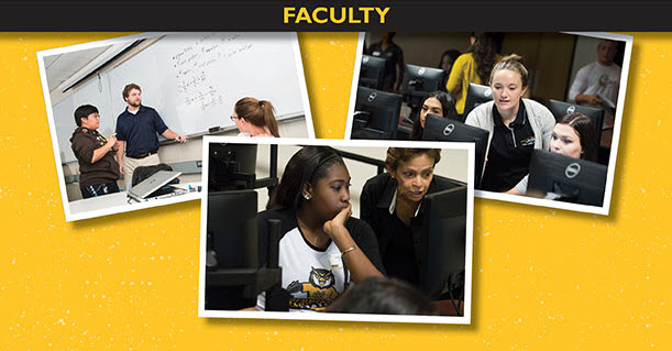 photo collage of faculty as ksu.