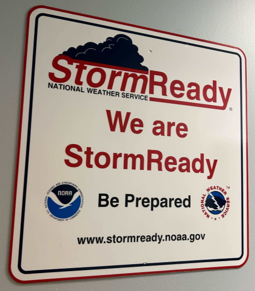 Image depicting StormReady status of Kennesaw State University