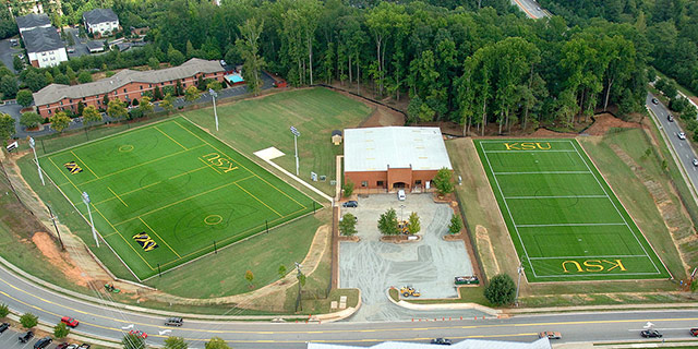 aerial view of owls nest