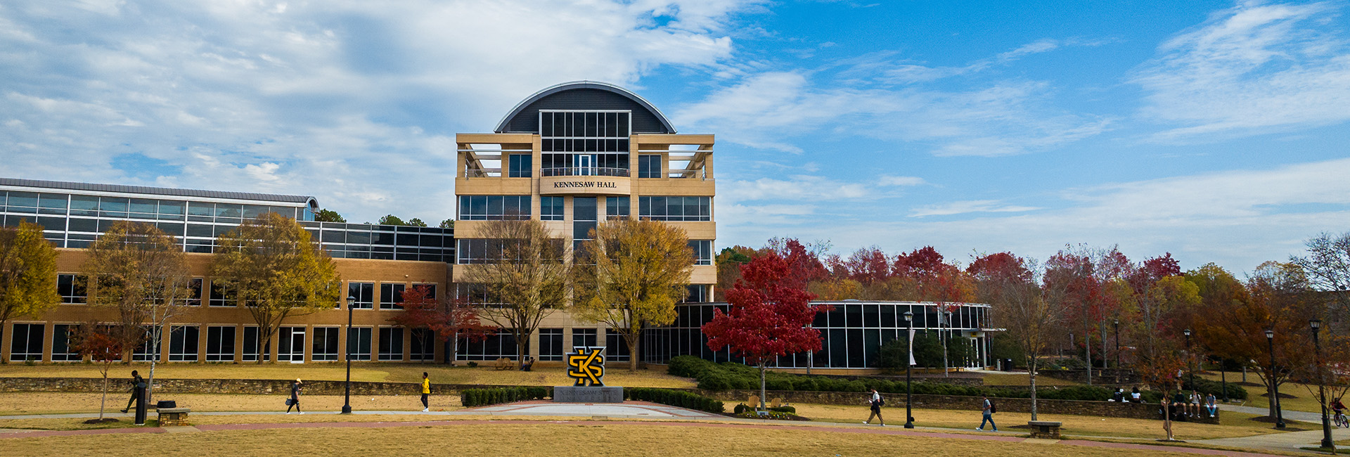 Kennesaw Hall on the campus of Kennesaw State University