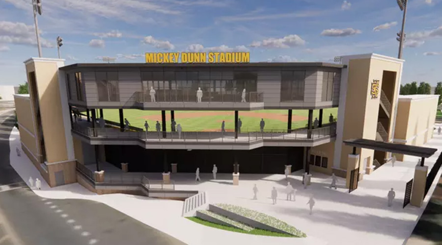New Mickey Dunn Stadium rendering