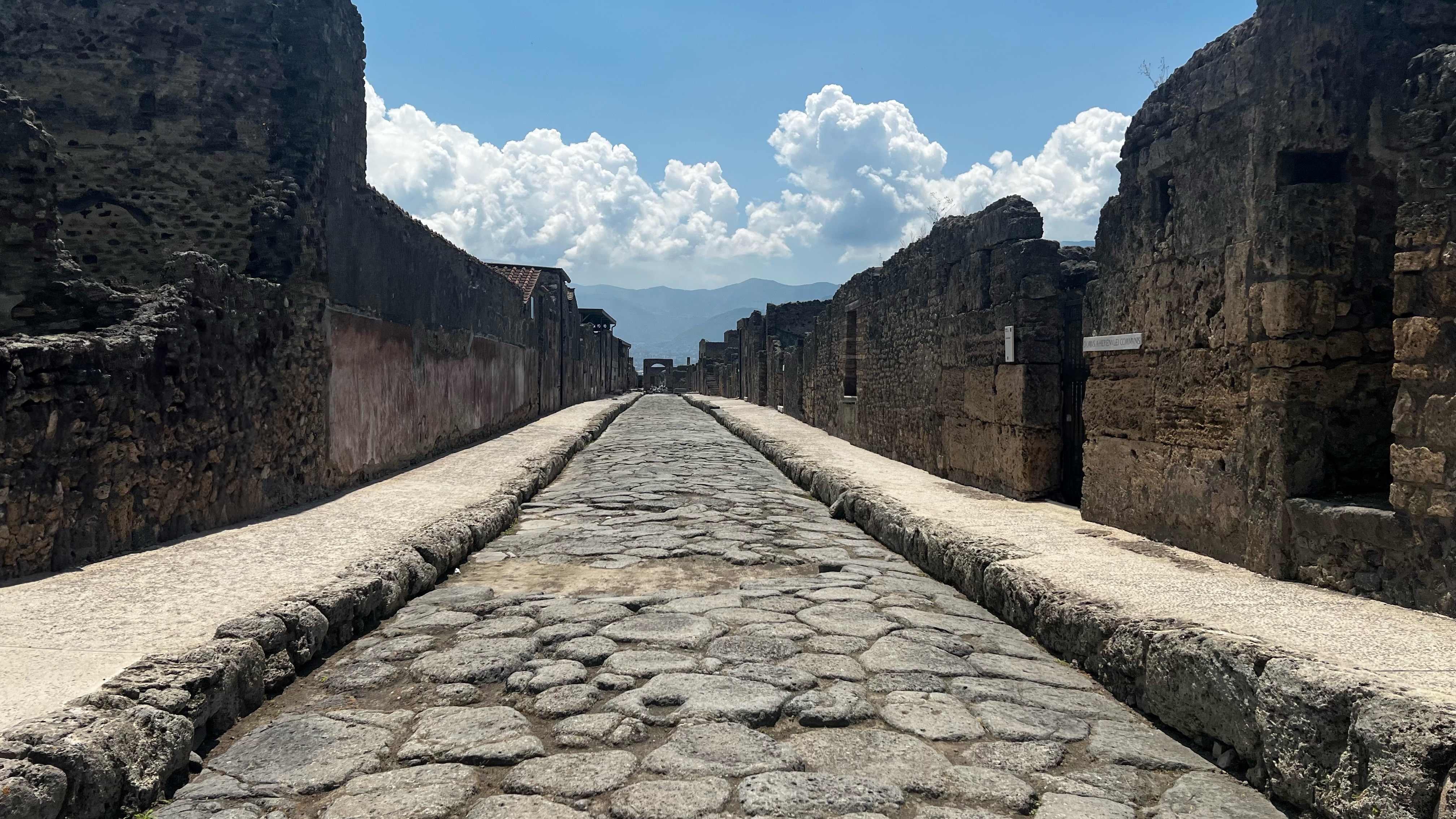 Category: Landscapes & Landmarks - Second Place / Category: Landscapes & Landmarks - Second Place - "Streets of Pompeii" by Jayceb Dhonau