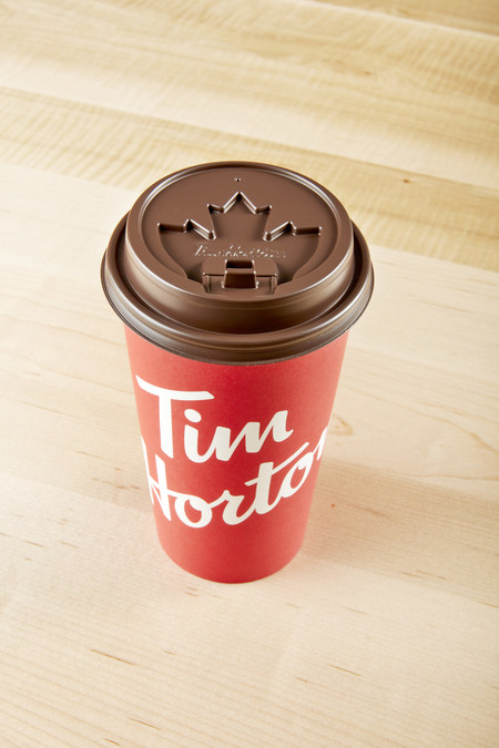 TimHos coffee cup