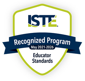 International Society for Technology in Education badge