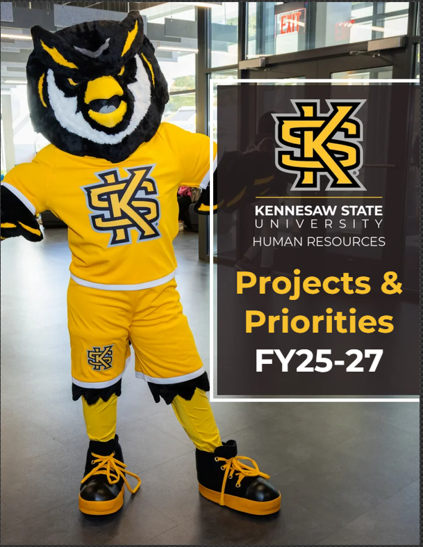 cover page of the Projects and Priorities document