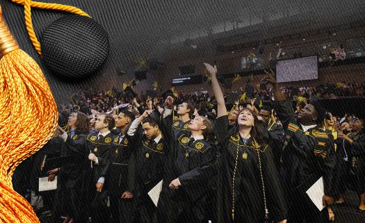 KSU graduates celebrate their achievement