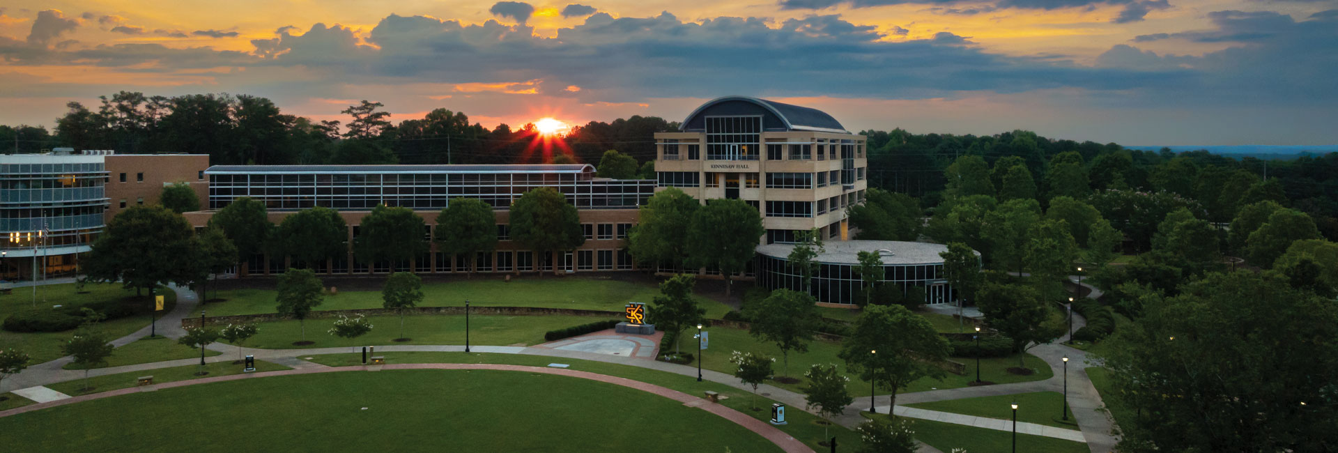 Sunrise on Kennesaw Campus