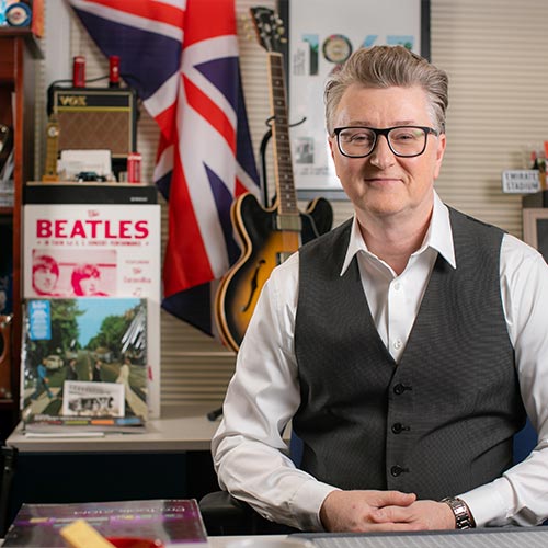 Danny Howes, Associate Director of the Joel A. Katz Music & Entertainment Business.