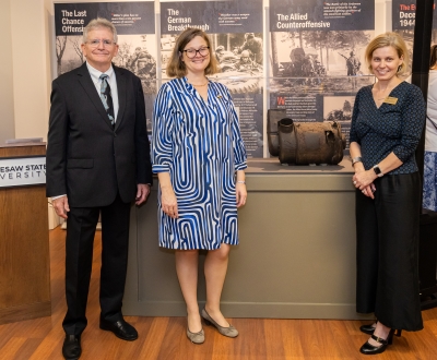 Speakers for Battle of the Bulge exhibit opening