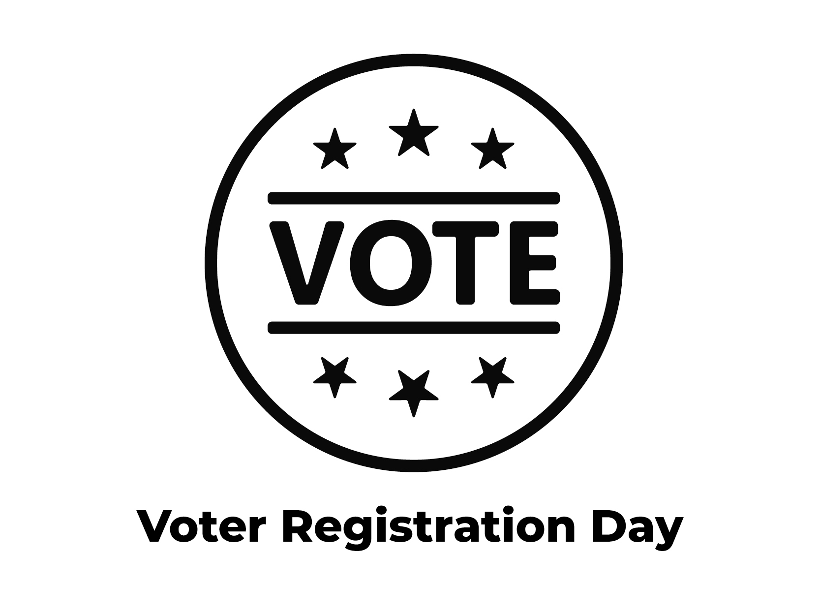 Voter Registration Day event