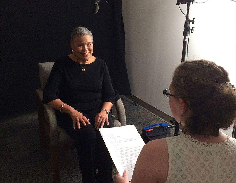 Legacy Series oral history interview of M. Alexis Scott by Adina Langer