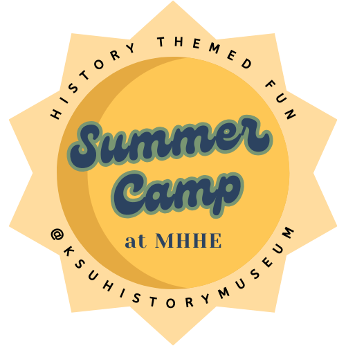 MHHE Summer Camp logo. It is a pale yellow sun.