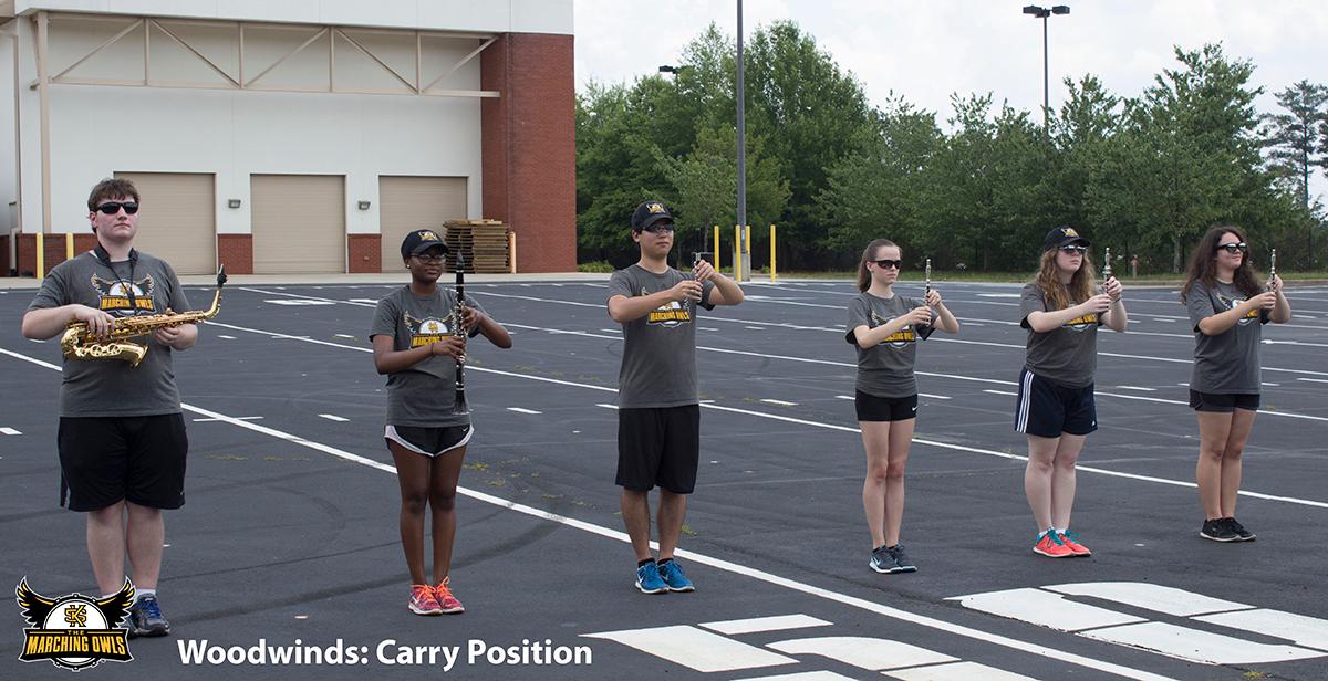 Woodwinds: Carry Position / Woodwinds: Carry Position