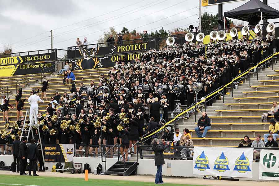 Kennesaw State University marching band. Located in Kennesaw, Georgia. / Kennesaw State University marching band. Located in Kennesaw, Georgia.