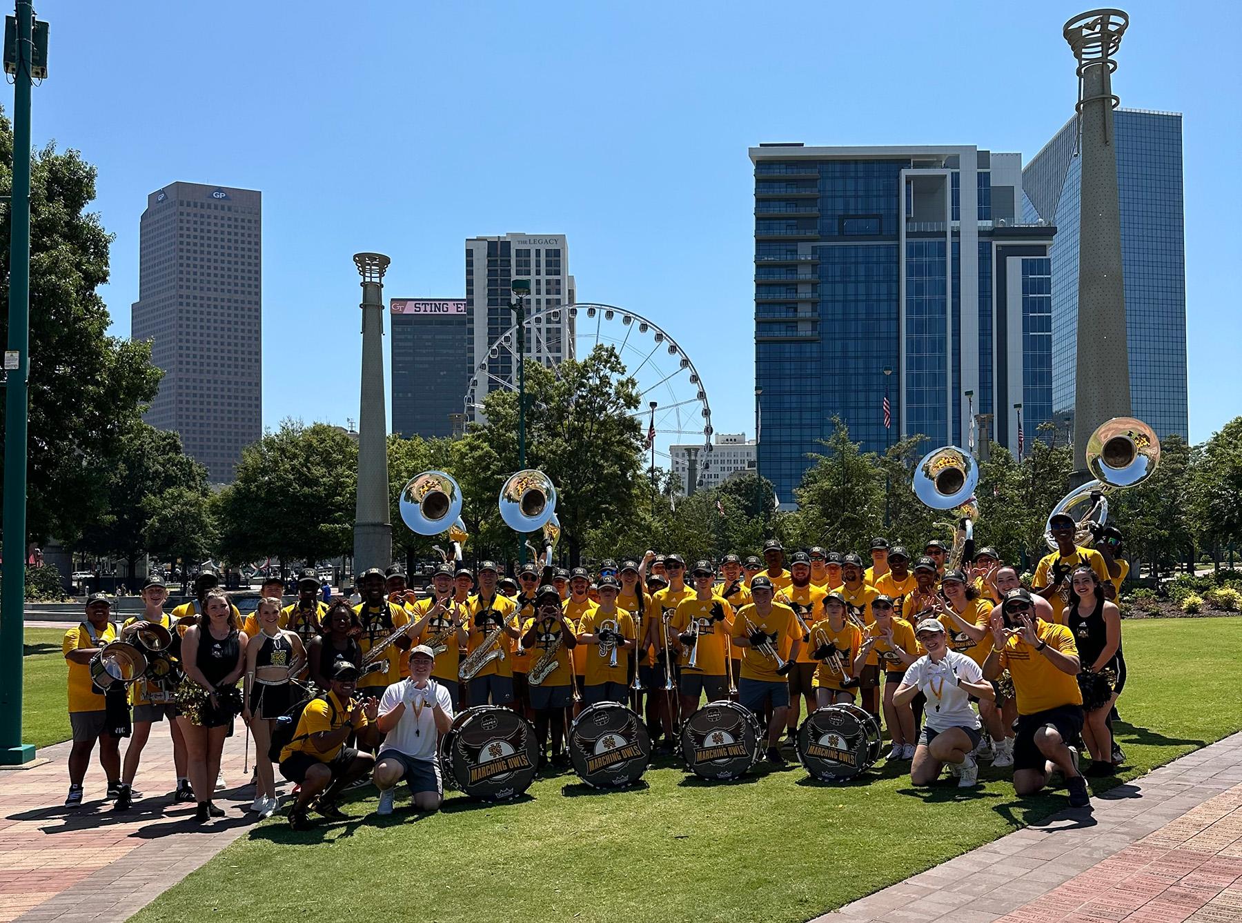 Kennesaw State University marching band. Located in Kennesaw, Georgia. / Kennesaw State University marching band. Located in Kennesaw, Georgia.