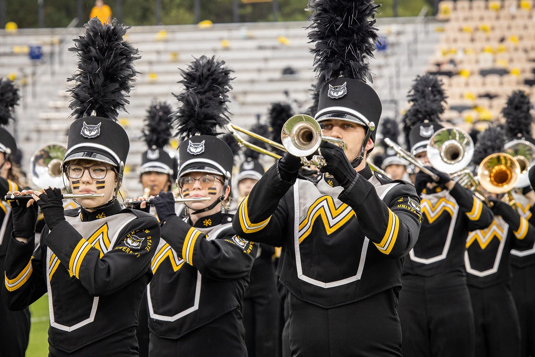 Kennesaw State University marching band. Located in Kennesaw, Georgia. / Kennesaw State University marching band. Located in Kennesaw, Georgia.