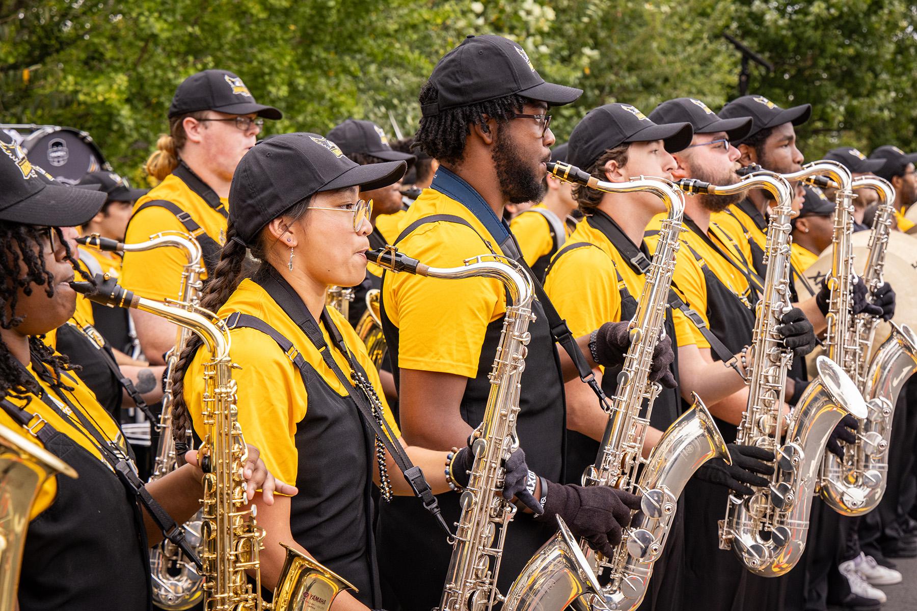 Kennesaw State University marching band. Located in Kennesaw, Georgia. / Kennesaw State University marching band. Located in Kennesaw, Georgia.