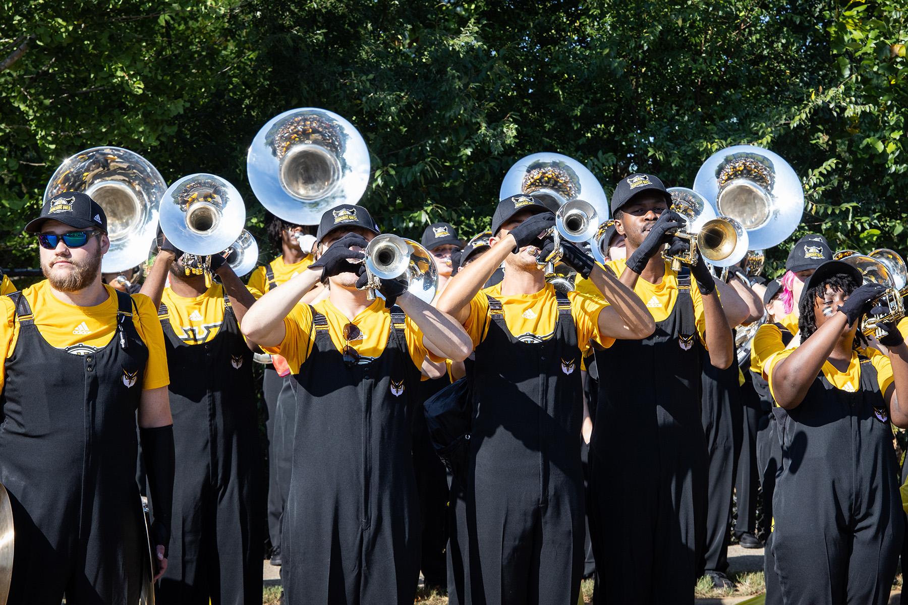 Kennesaw State University marching band. Located in Kennesaw, Georgia. / Kennesaw State University marching band. Located in Kennesaw, Georgia.