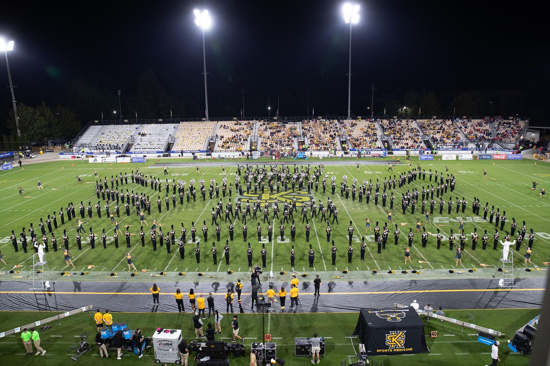 Kennesaw State University marching band. Located in Kennesaw, Georgia. / Kennesaw State University marching band. Located in Kennesaw, Georgia.