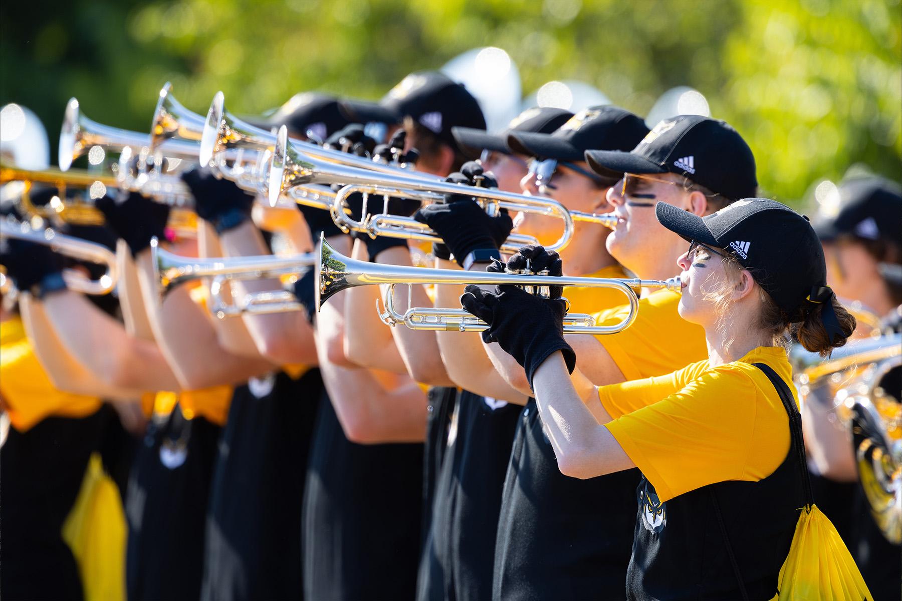 Kennesaw State University marching band. Located in Kennesaw, Georgia. / Kennesaw State University marching band. Located in Kennesaw, Georgia.