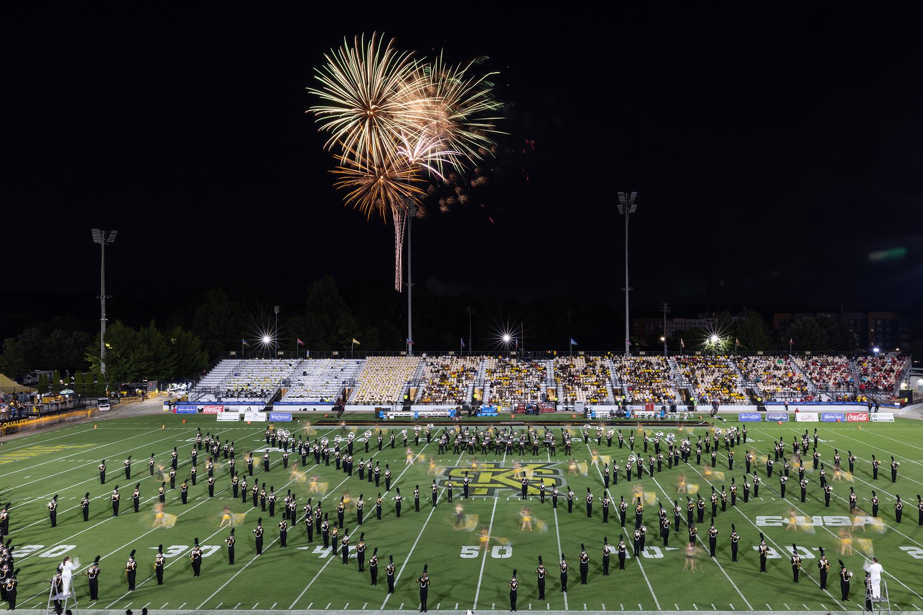 Kennesaw State University marching band. Located in Kennesaw, Georgia. / Kennesaw State University marching band. Located in Kennesaw, Georgia.