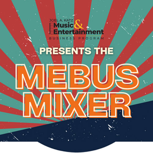 Fall of 2022 Mebus mixer logo.