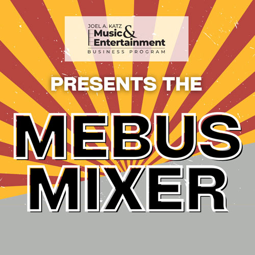 Fall 2023 MEBUS Mixer logo.