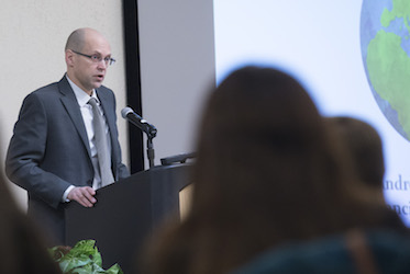 Andrei at Russia symposium