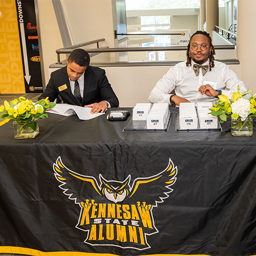 ksu alumni table.