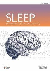 journal cover of sleep.