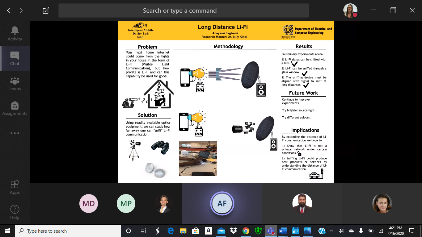 adeyemi presentation on a teams call