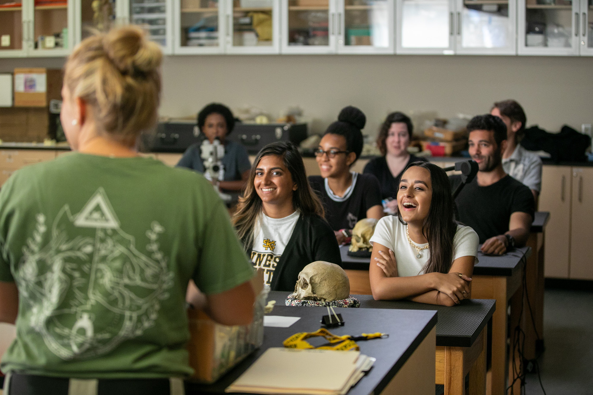 classroom with students