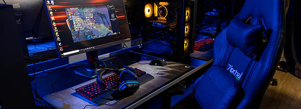 Photo of the Esports lab at Kennesaw State