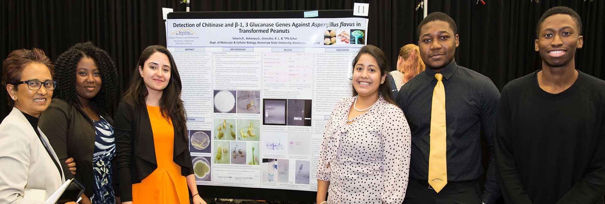 Office of Research at KSU Photo of Symposium Winners