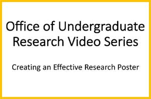 Image of video thirteen - Creating an Effective Research Poster