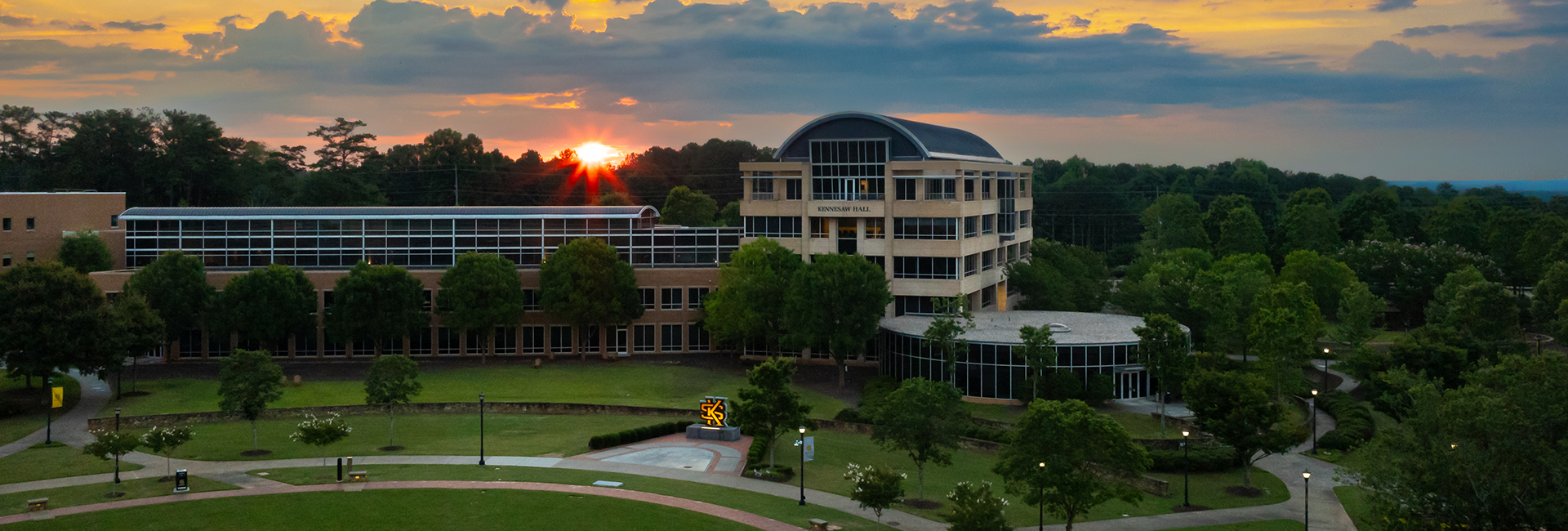 Kennesaw Campus at sunrise